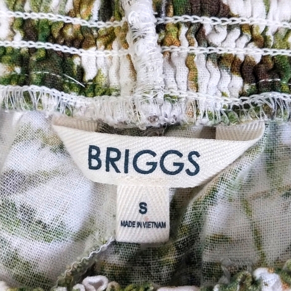 Briggs Shorts Linen/Rayon Tripical Sz S - Picture 6 of 6